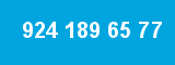 924 189 65 77
